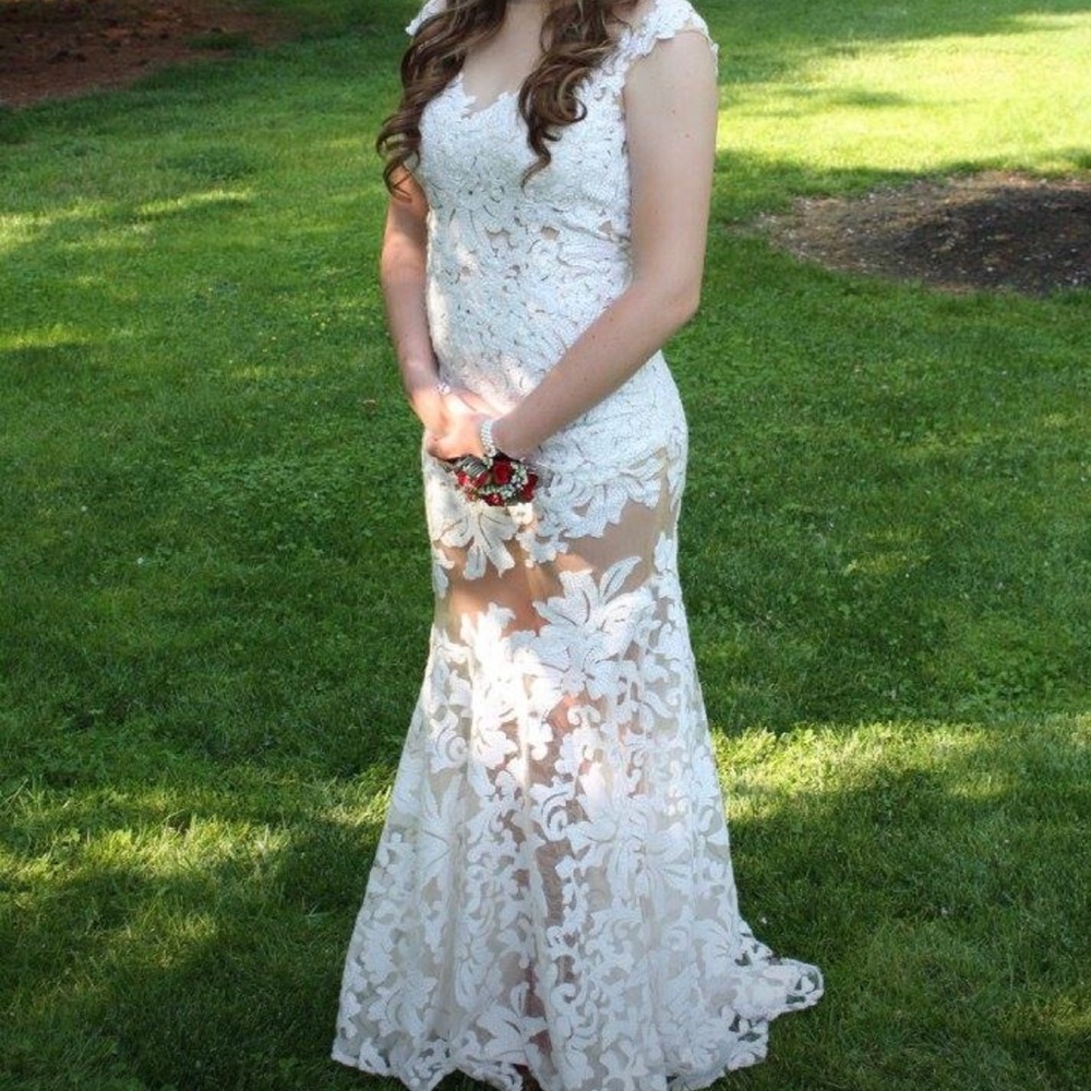 Prom or could be a wedding dress